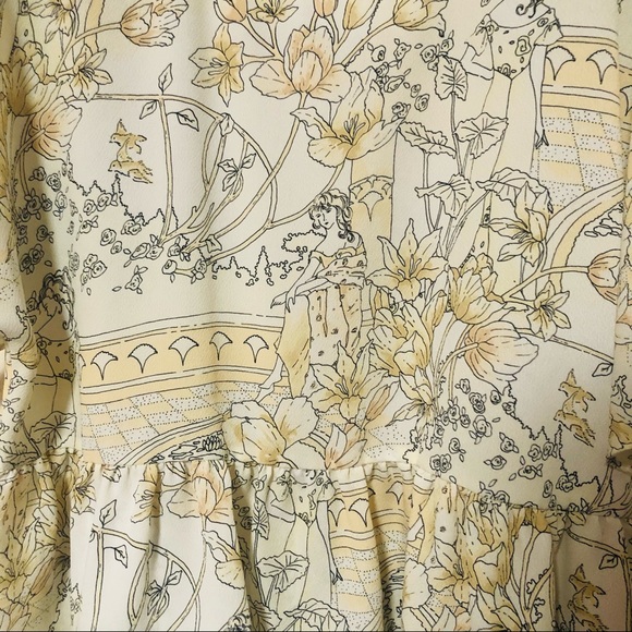 Aritzia Wilfred Macee Peplum Blouse MEDIUM - Picture 6 of 8